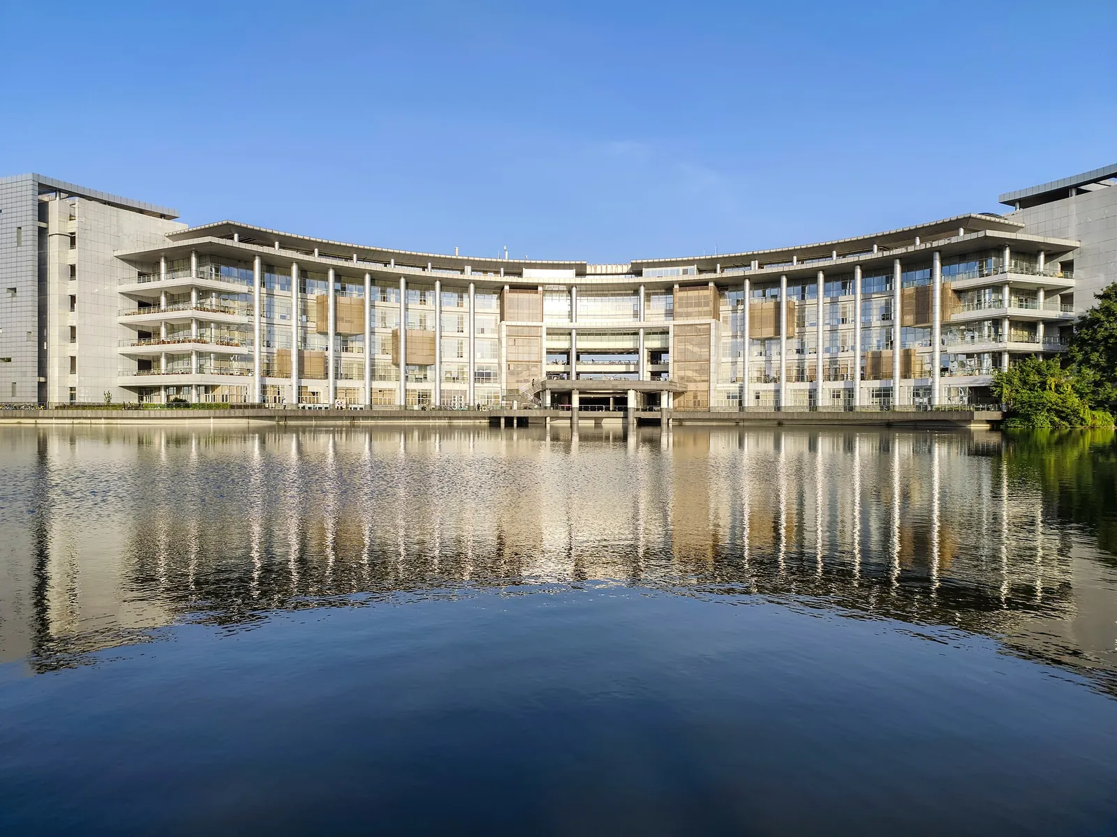 Library on the Xipu campus, Southwest Jiaotong University, Chengdu